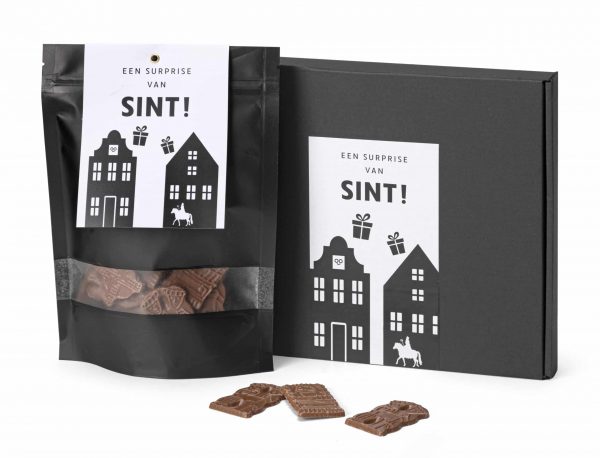 Chocolade Spuculaasmolens Sinterklaas Brievenbuspost